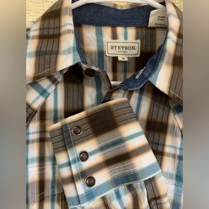 Stetson men medium shirt